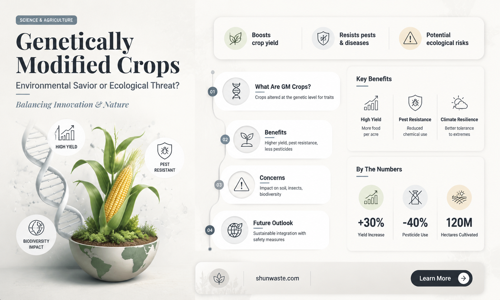 are genetically modified crops good for the environment