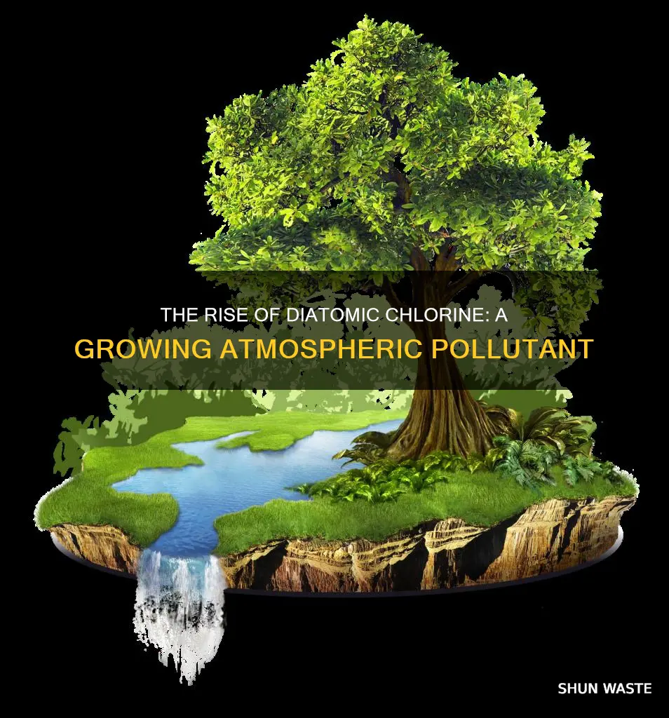 has diatomic chlorine increased in the atmosphere pollutant