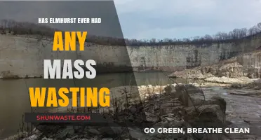 Has Elmhurst Experienced Mass Wasting Events in Its History?