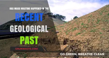 Recent Geological Past: Evidence of Mass Wasting Events Uncovered