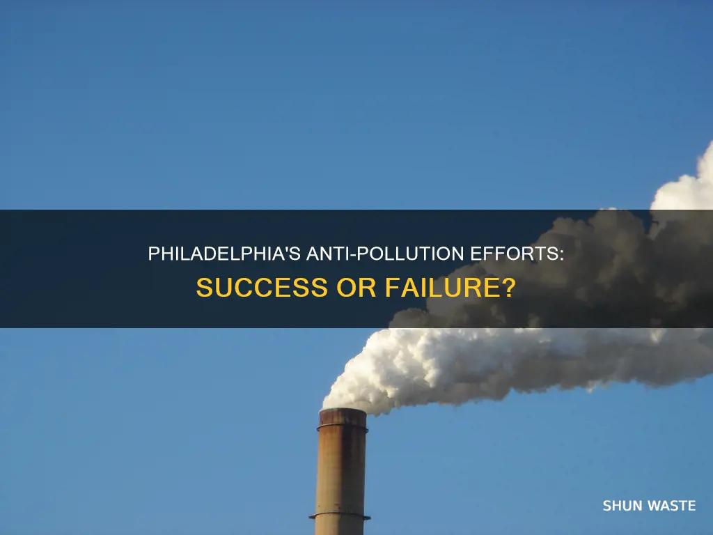 has philadelphia tried to reduce pollution