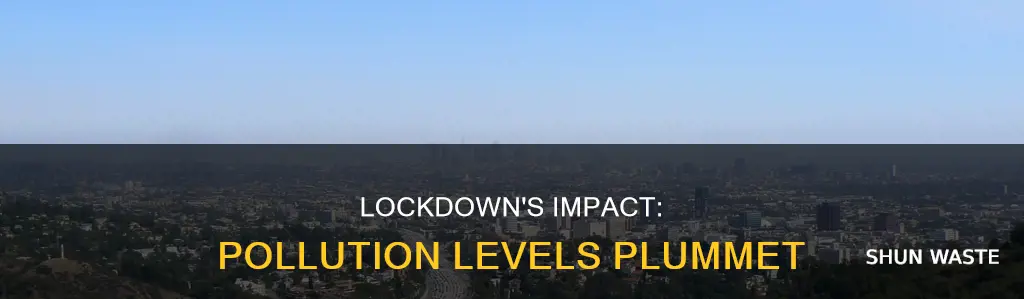 has pollution decreased during lockdown