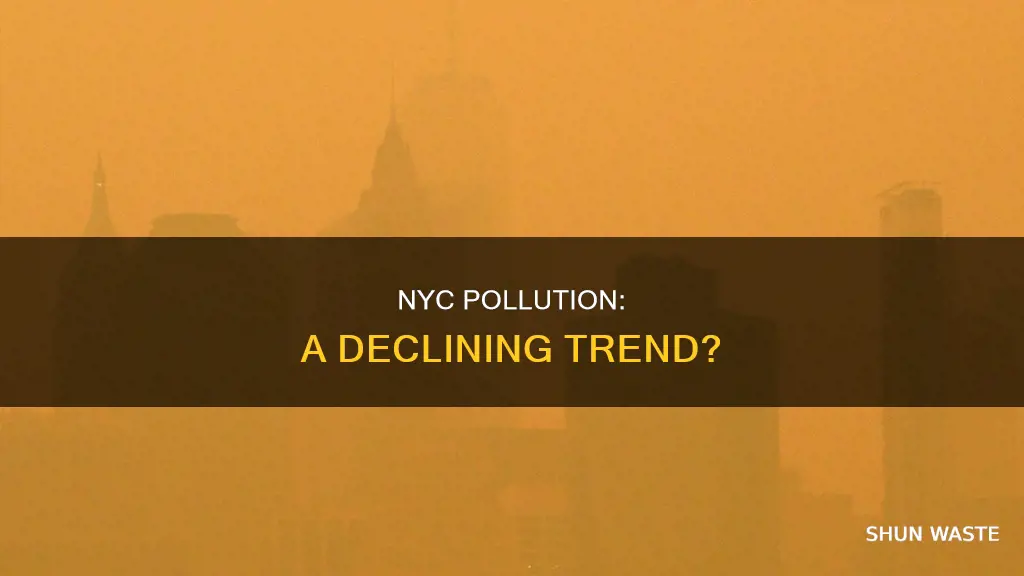 has pollution decreased in nyc