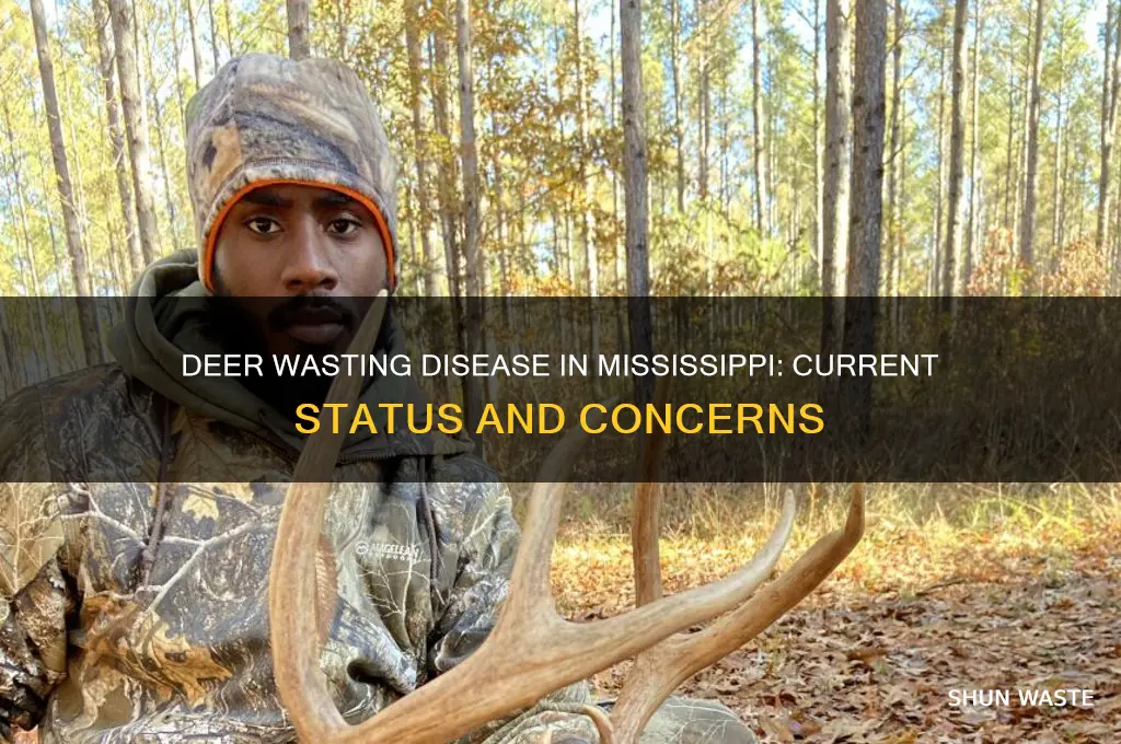 has the deer wasting disease been found in ms