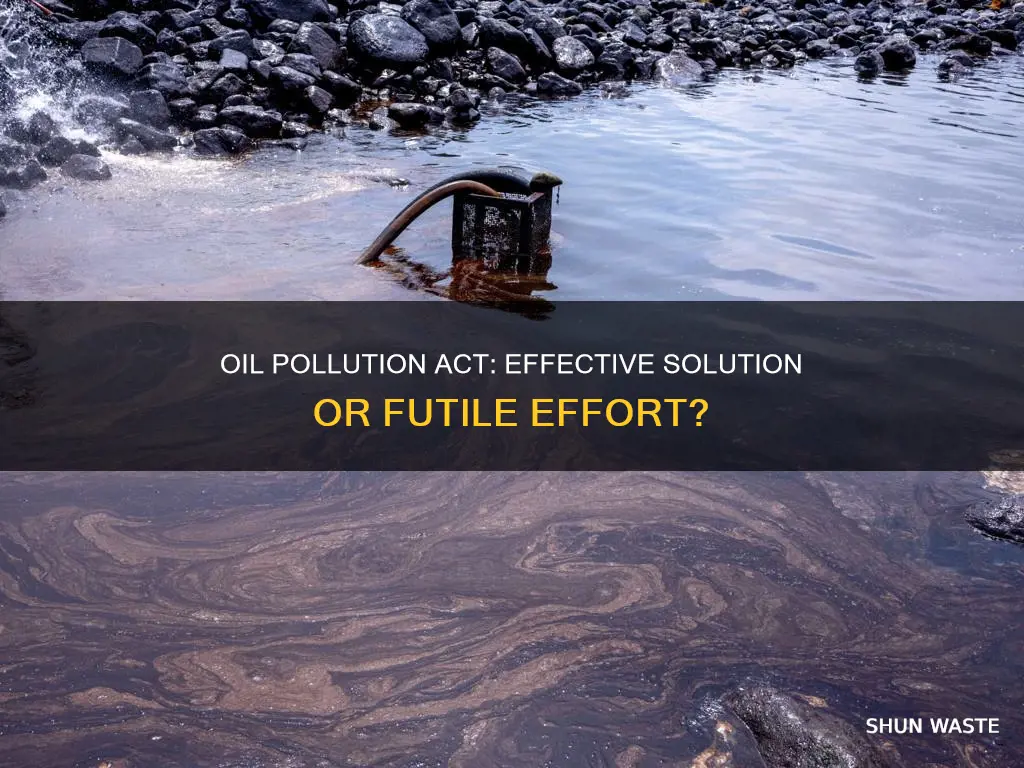 has the oil pollution act helped