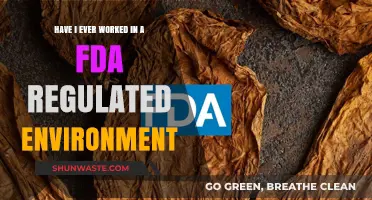 My Experience: Working in an FDA-Regulated Industry Environment