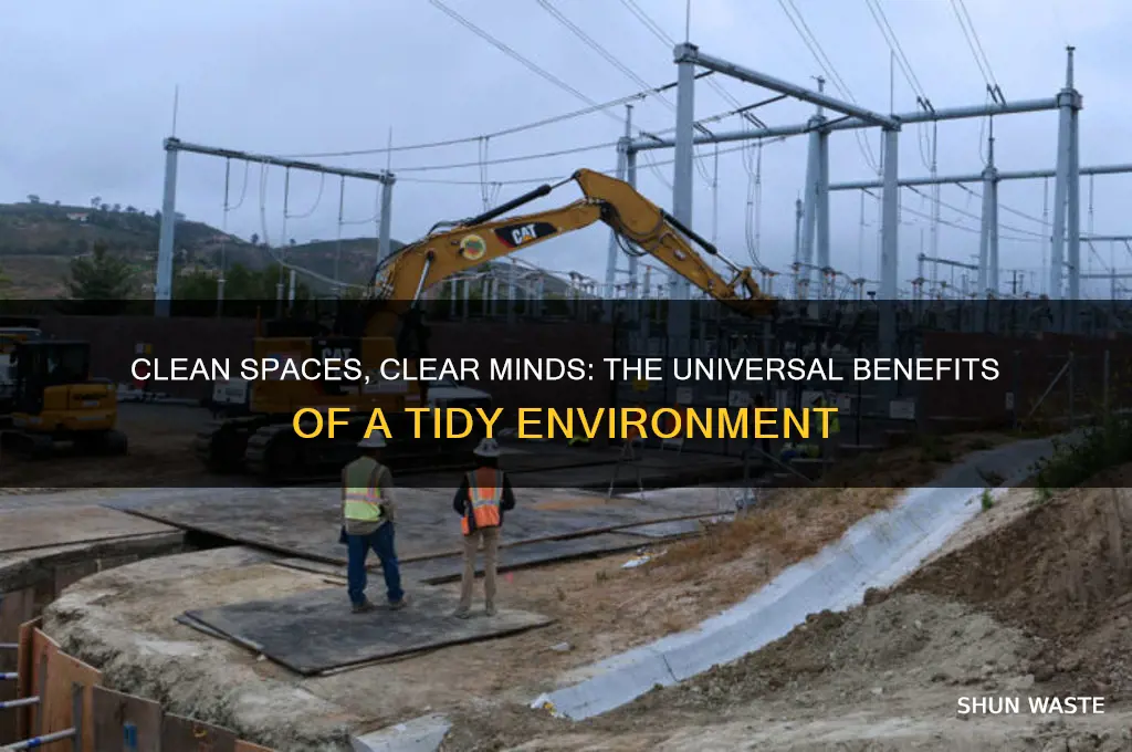 how a neat and clean environment is good for all