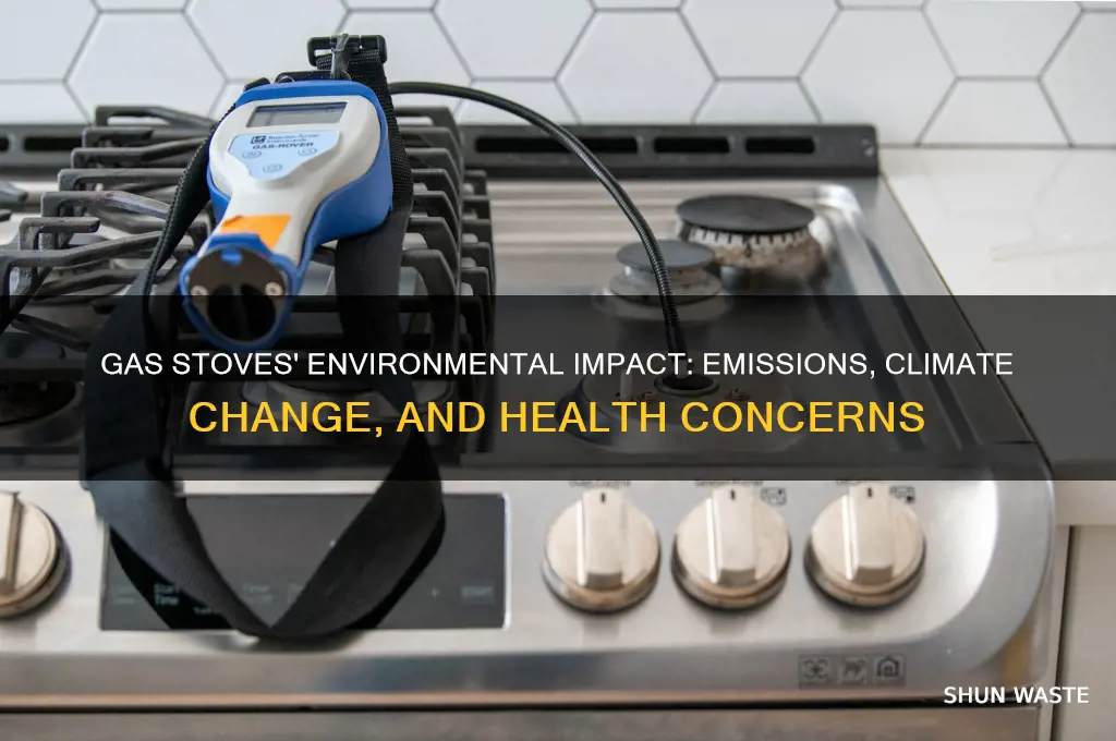 how affect gas stove to the environment