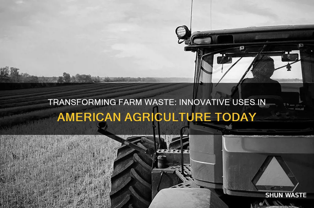 how agriculture waste is utilized in usa