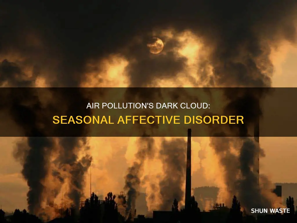 how air pollution cause seasonal affective disorder