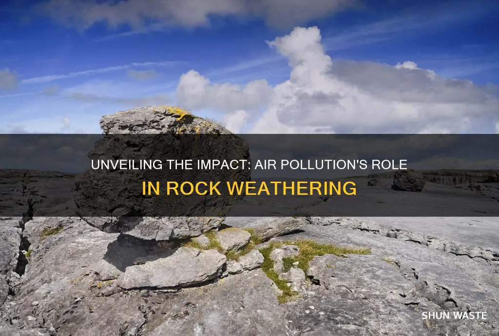 how air pollution causes rocks to weather