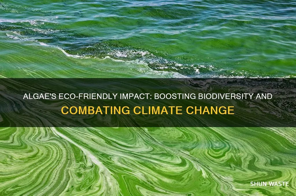 how algae helps the environment