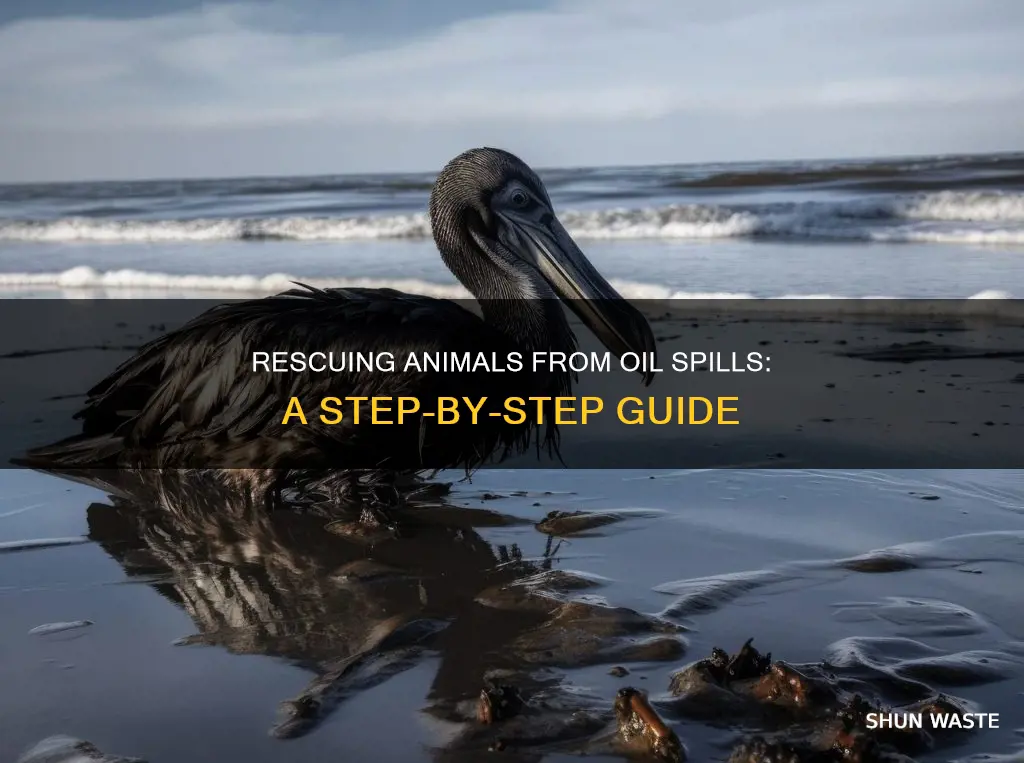 how animals affected by oil pollution are rescued