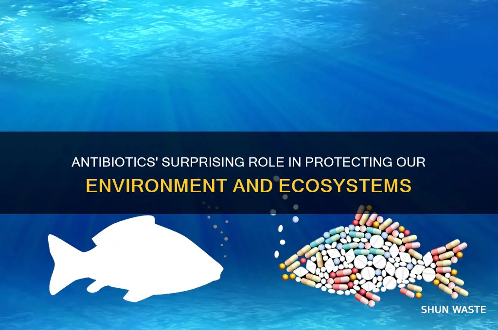 how antibiotics help the environment