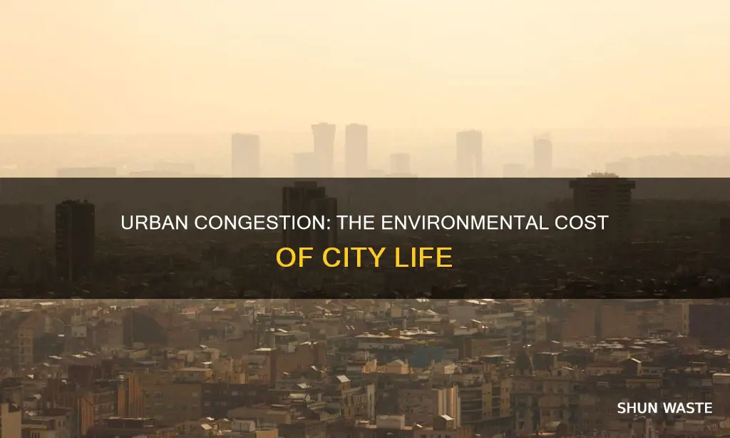 how are big cities a cause of pollution