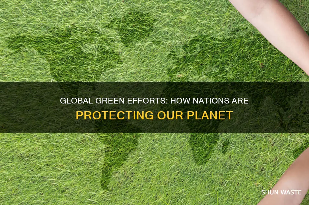 how are countries help the environment
