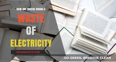 Digital Books' Hidden Cost: Electricity Waste and Environmental Impact