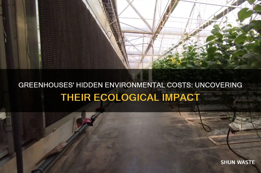 how are greenhouses bad for the environment