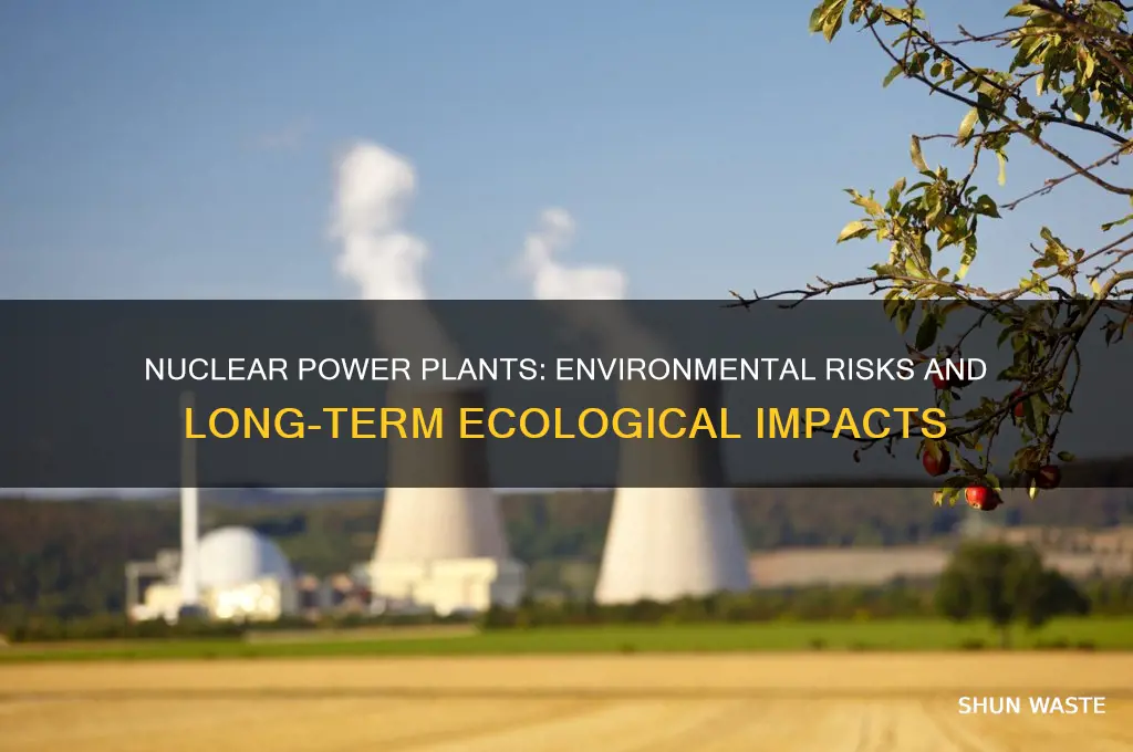 how are nuclear power plants bad for the environment