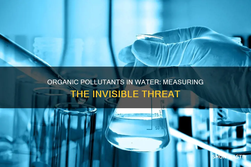 how are organic chemical pollutants measured in drinking water