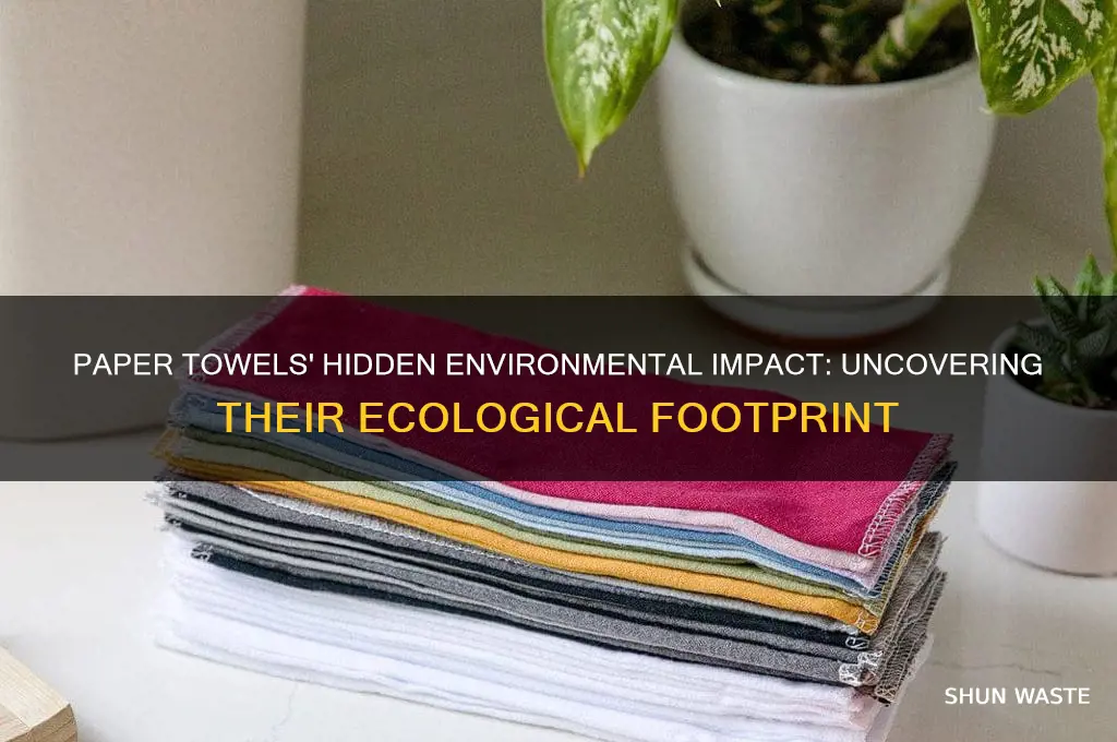how are paper towels bad for the environment