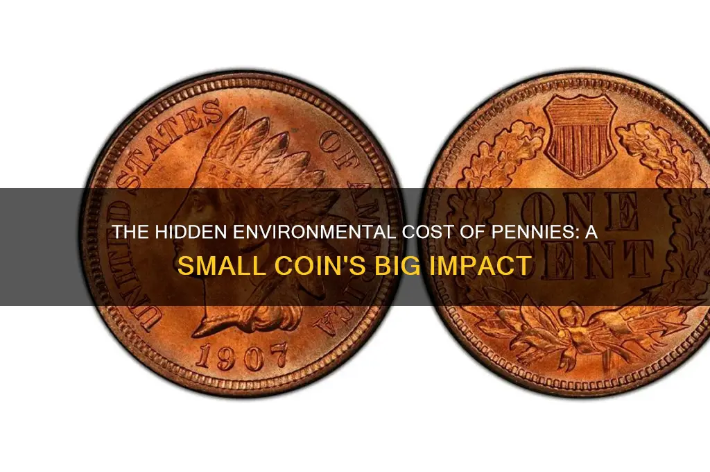 how are pennies bad for the environment
