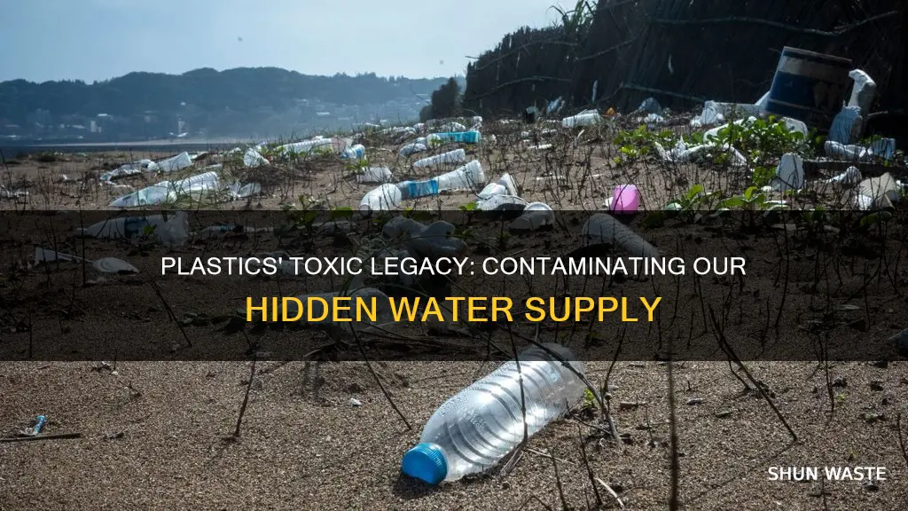 how are plastics causing groundwater pollution