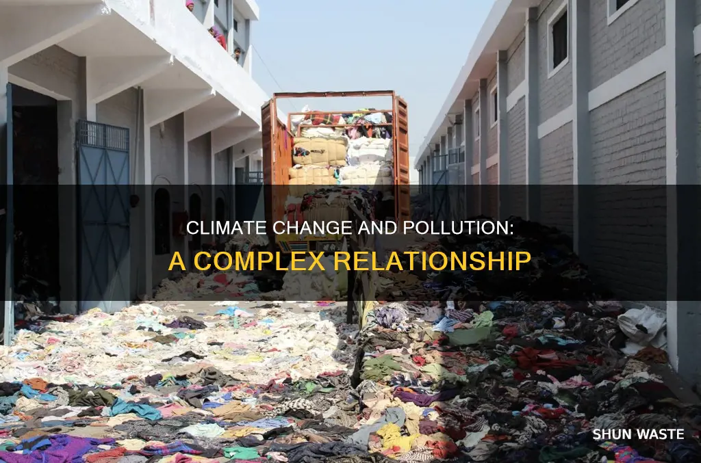 how are pollution and climate change related