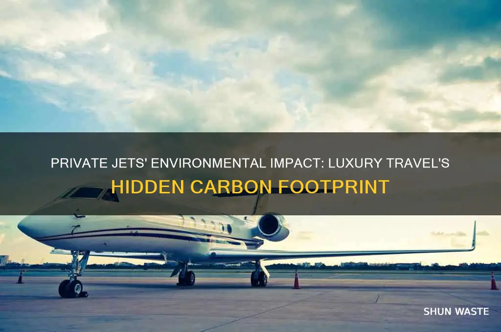 how are private jets bad for the environment