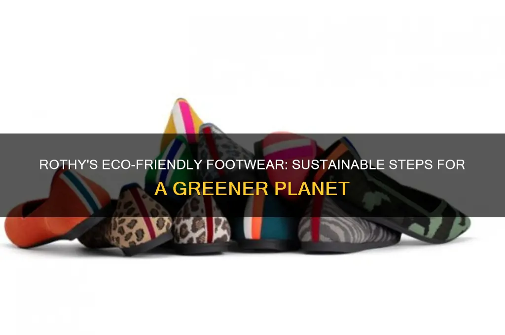 how are rothys shoes helping the environment
