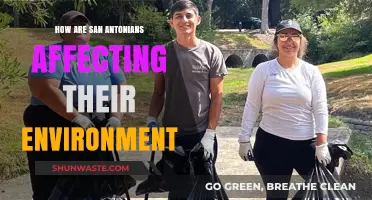 San Antonio's Environmental Impact: How Residents Shape Their Surroundings
