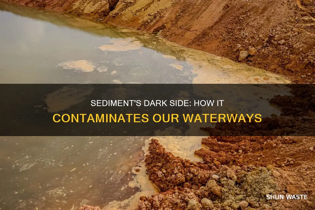 how are sediments a water pollutant