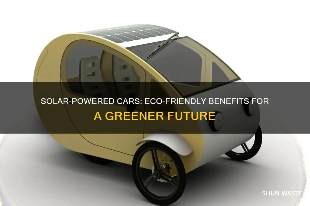 how are solar powered cars good for the environment