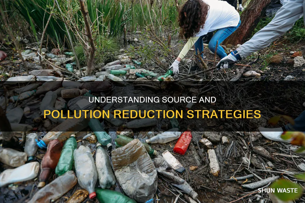 how are source reduction and pollution reduction differetn