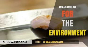 Sushi's Hidden Cost: Environmental Impact of a Global Culinary Trend
