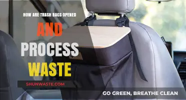 Unveiling Trash Bag Opening Techniques and Efficient Waste Processing Methods