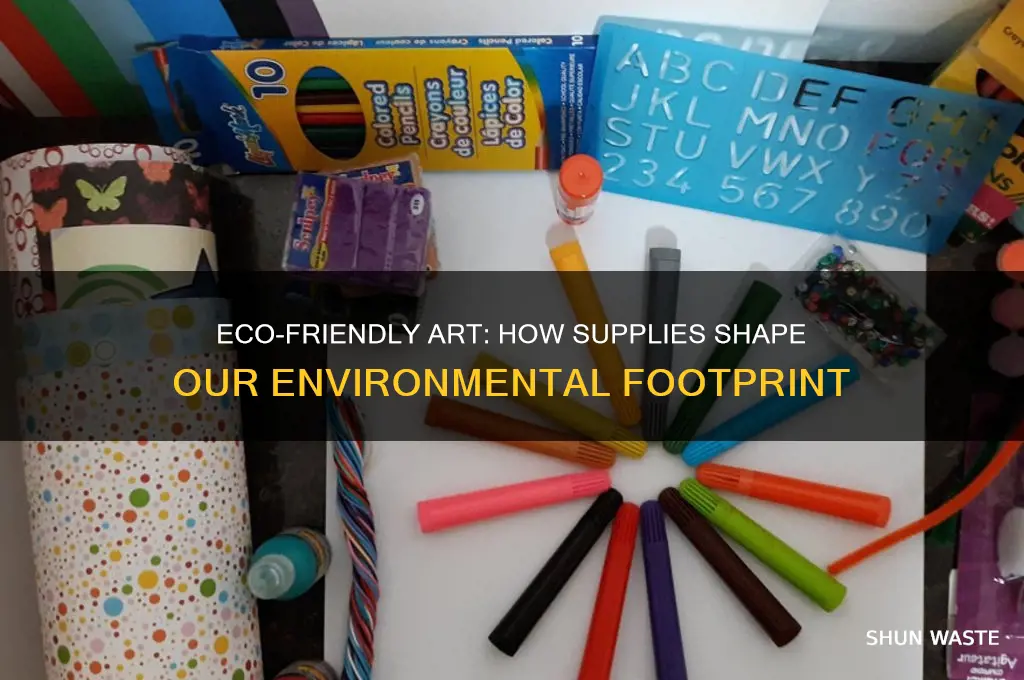 how art supplies impact environment