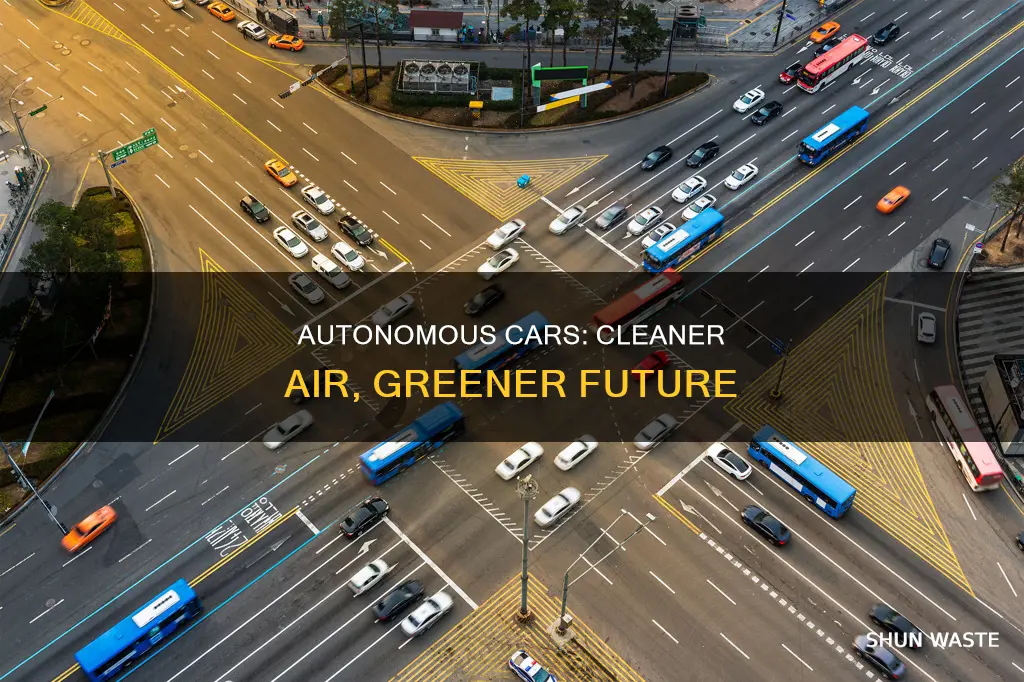 how autonomous cars reduce air pollution