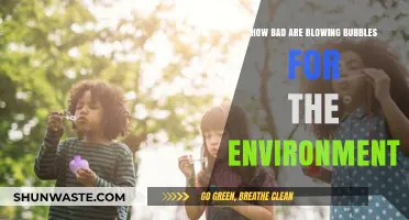 Blowing Bubbles: Uncovering Their Surprising Environmental Impact and Consequences