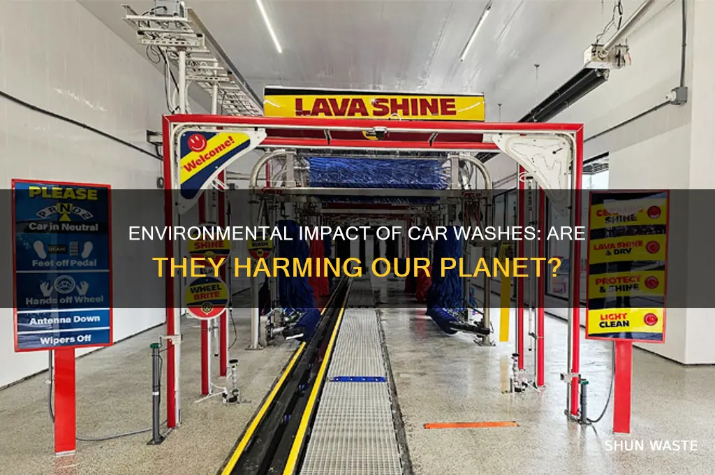 how bad are car washes for the environment