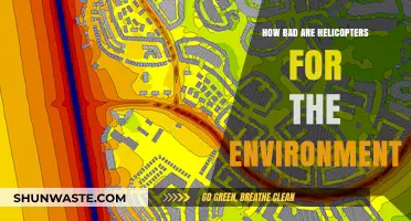 Helicopters' Environmental Impact: Noise, Emissions, and Ecological Consequences Explored