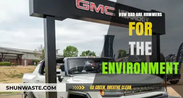 Hummers' Environmental Impact: Uncovering the Ecological Footprint of These Vehicles