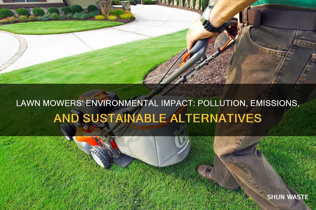 how bad are lawn mowers for the environment