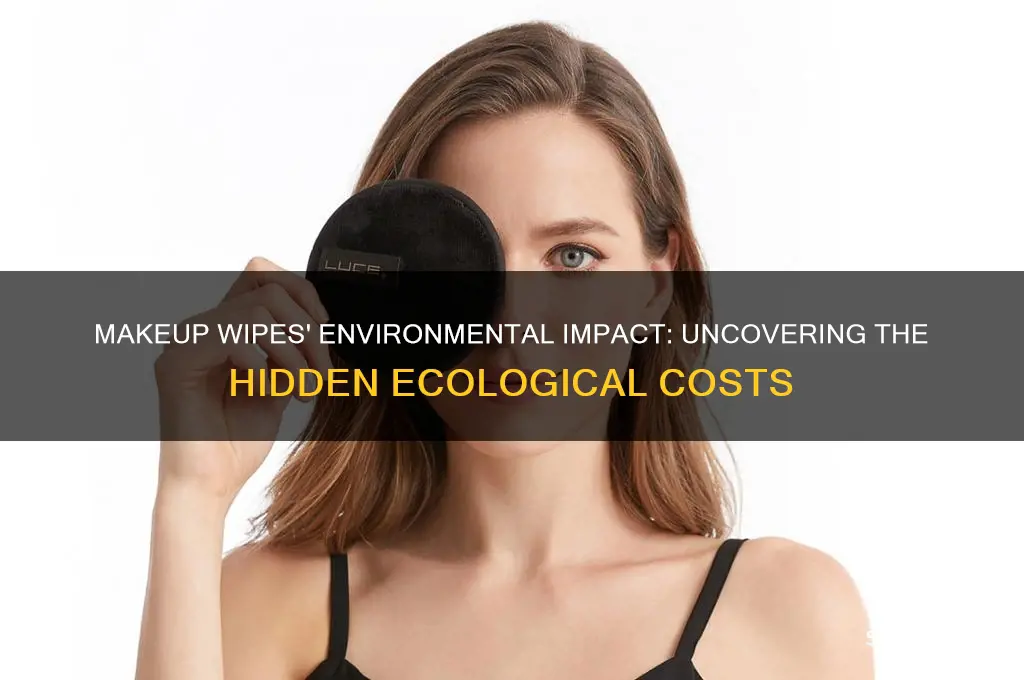 how bad are makeup wipes for the environment