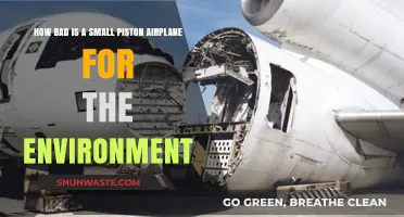 Small Piston Airplanes: Environmental Impact and Sustainable Aviation Concerns