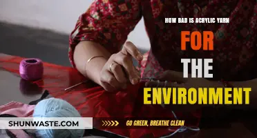 Acrylic Yarn's Environmental Impact: Unraveling the Ecological Consequences