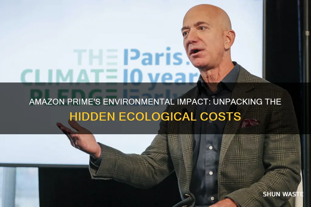 how bad is amazon prime for the environment
