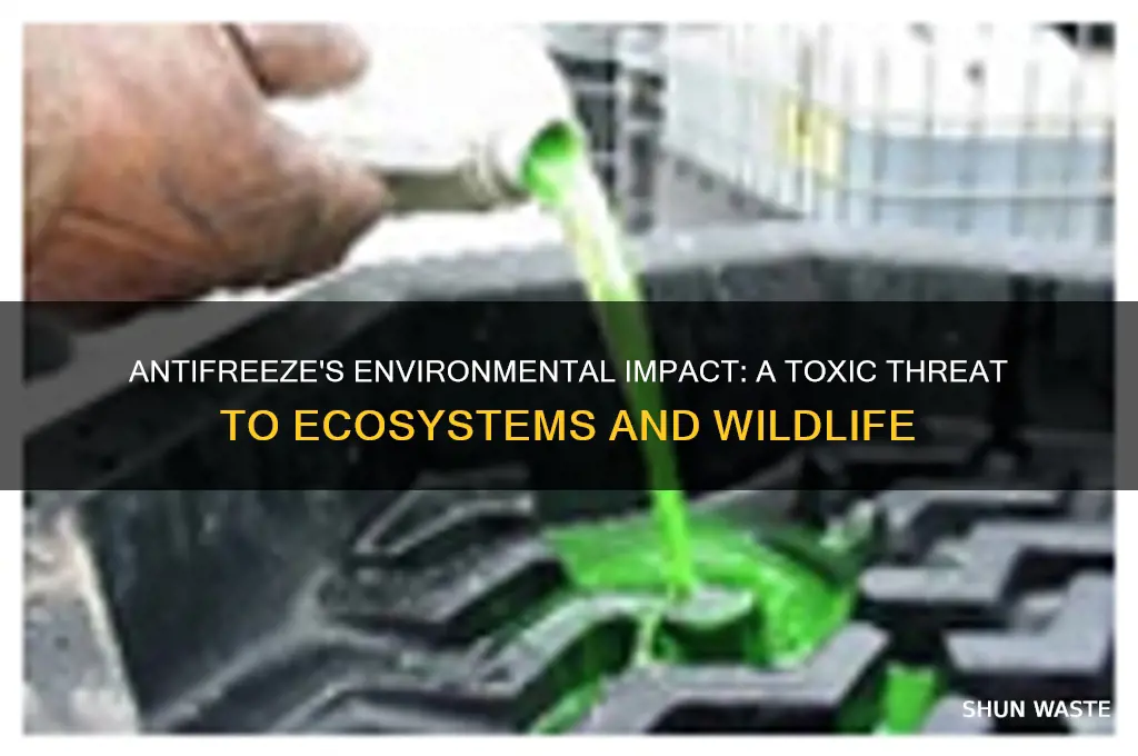 how bad is antifreeze for the environment