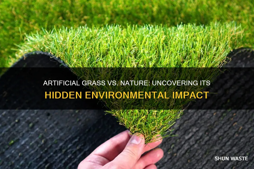 how bad is artificial grass for the environment