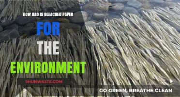 Bleached Paper's Environmental Impact: Uncovering the Hidden Ecological Costs